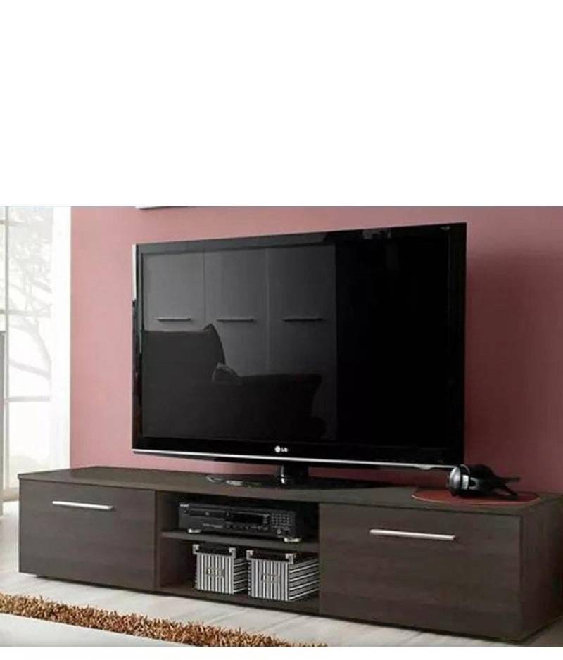 وحدة تلفزيون تحتوي على خزانين ورف - عرض 160 سم ant1111