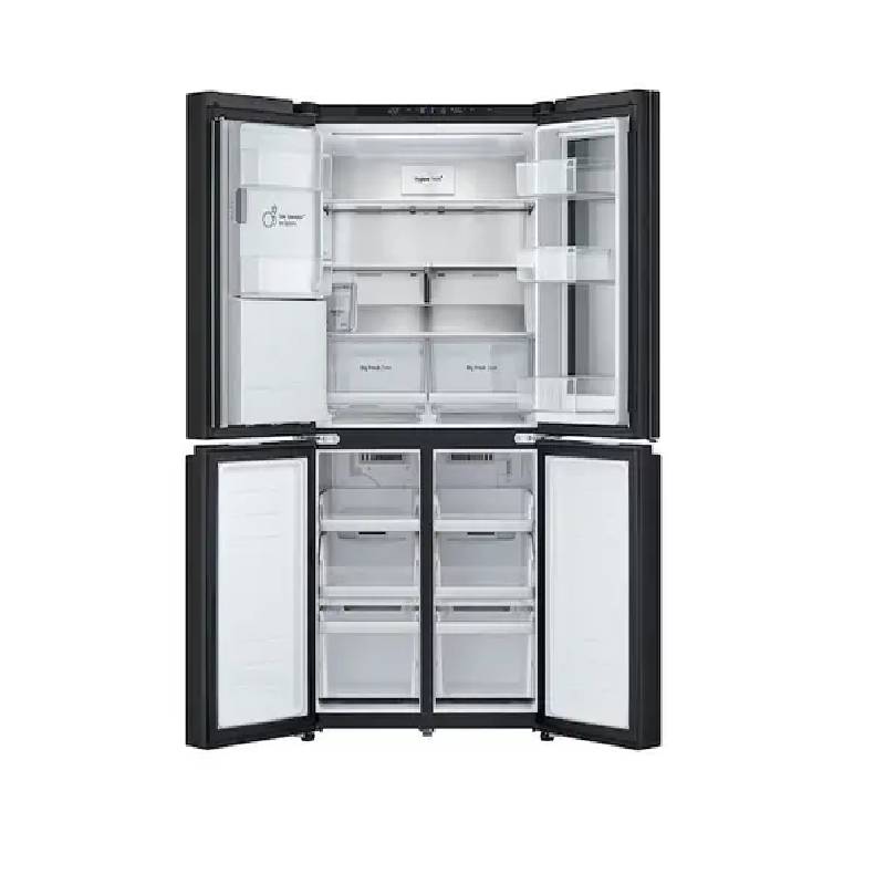 احصل علي ثلاجة إل جي 508 لتر انفرتر أسود GC-X22FFQAB