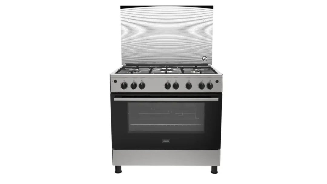 اشتري الان بوتاجاز غاز زانوسي 5 شعلة ستانلس ستيل موديل ZCG922A6XB