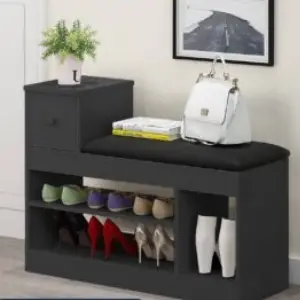 جزامة 80 سم تحتوي على رفّين ودرج بتصميم مبطن ‏ant1107