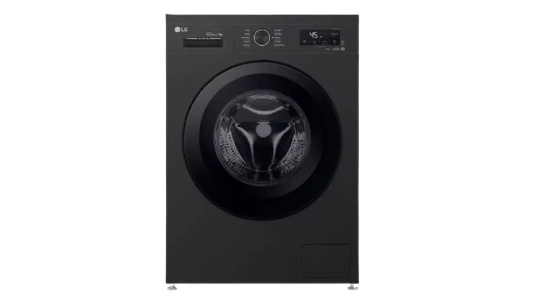 اشتري الان غسالة ال جي أوتوماتيكية سعة 7 كجم أسود F4Y2QYG6X