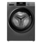 اشتري الان غسالة هاير 9 كيلو 1400 لفة بخار انفرتر فضي HW90-BP14929AS6