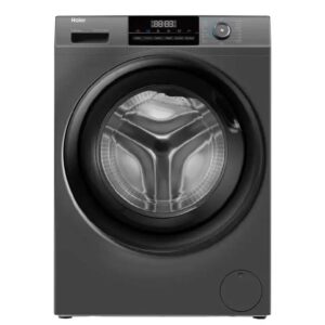 اشتري الان غسالة هاير 9 كيلو 1400 لفة بخار انفرتر فضي HW90-BP14929AS6