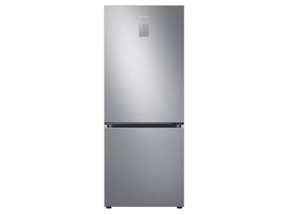 ثلاجة سامسونج كومبي 340 لتر بابين بتقنية الإنفرتر فضي RB34C671ES9-MR
